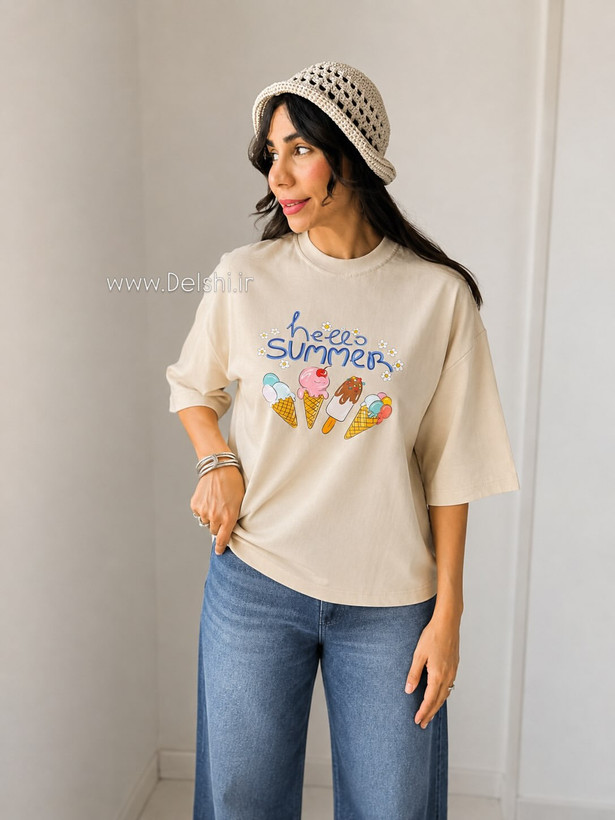 تیشرت سامر کالکشن بستنی