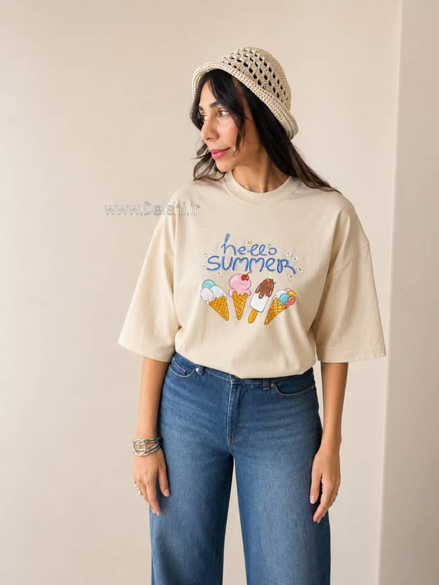 تیشرت سامر کالکشن بستنی