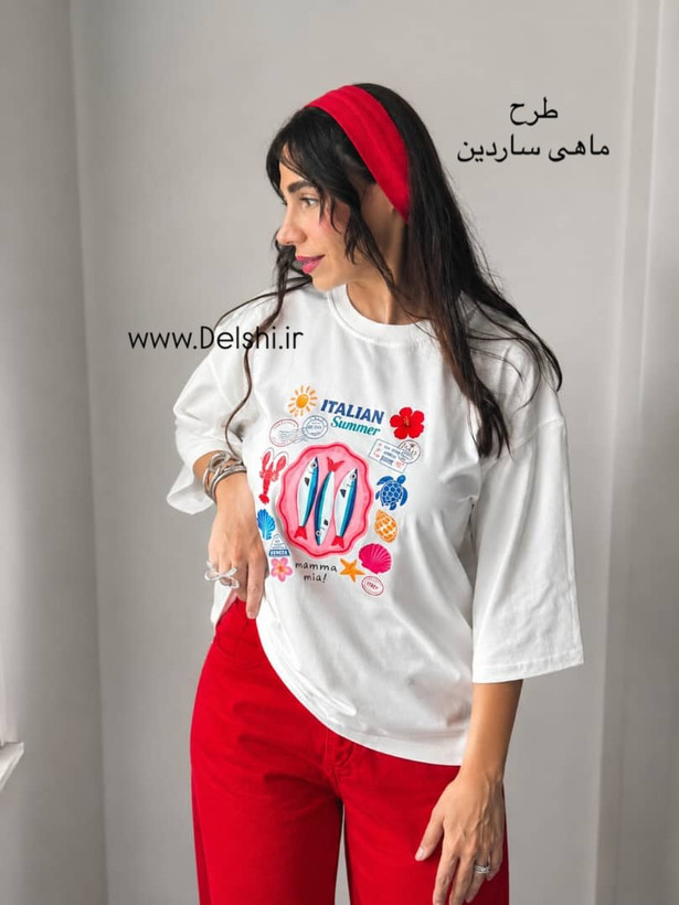 تیشرت تابستان چاپی
